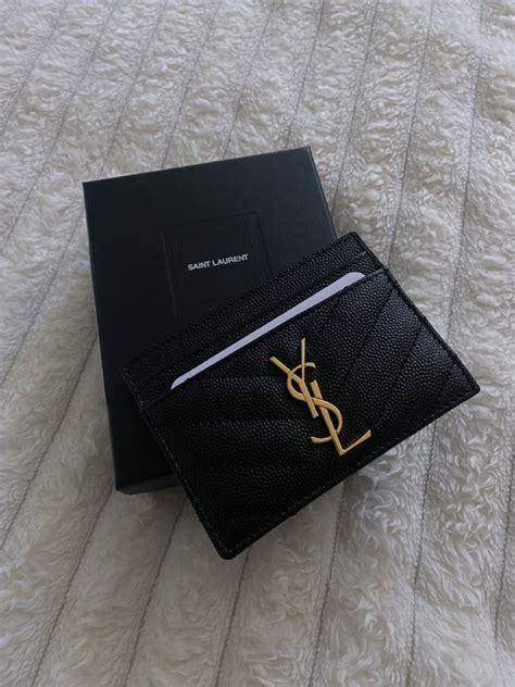 ysl grain de poudre card holder|CARD CASES .